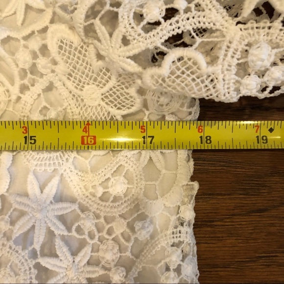 ZARA | Lace Flared Sleeve Top - Picture 10 of 12